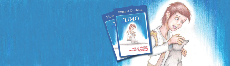 Interview de Vincent Durham, auteur du livre Timo vendu en faveur de la Fondation Théodora.